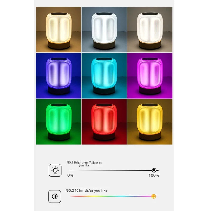 RGB Dokunmatik Atmosfer Lambası – Uzaktan Kumanda, 16+ Renk