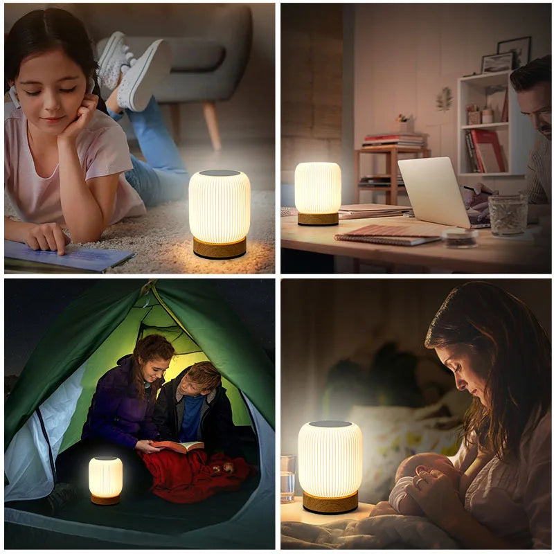 RGB Dokunmatik Atmosfer Lambası – Uzaktan Kumanda, 16+ Renk