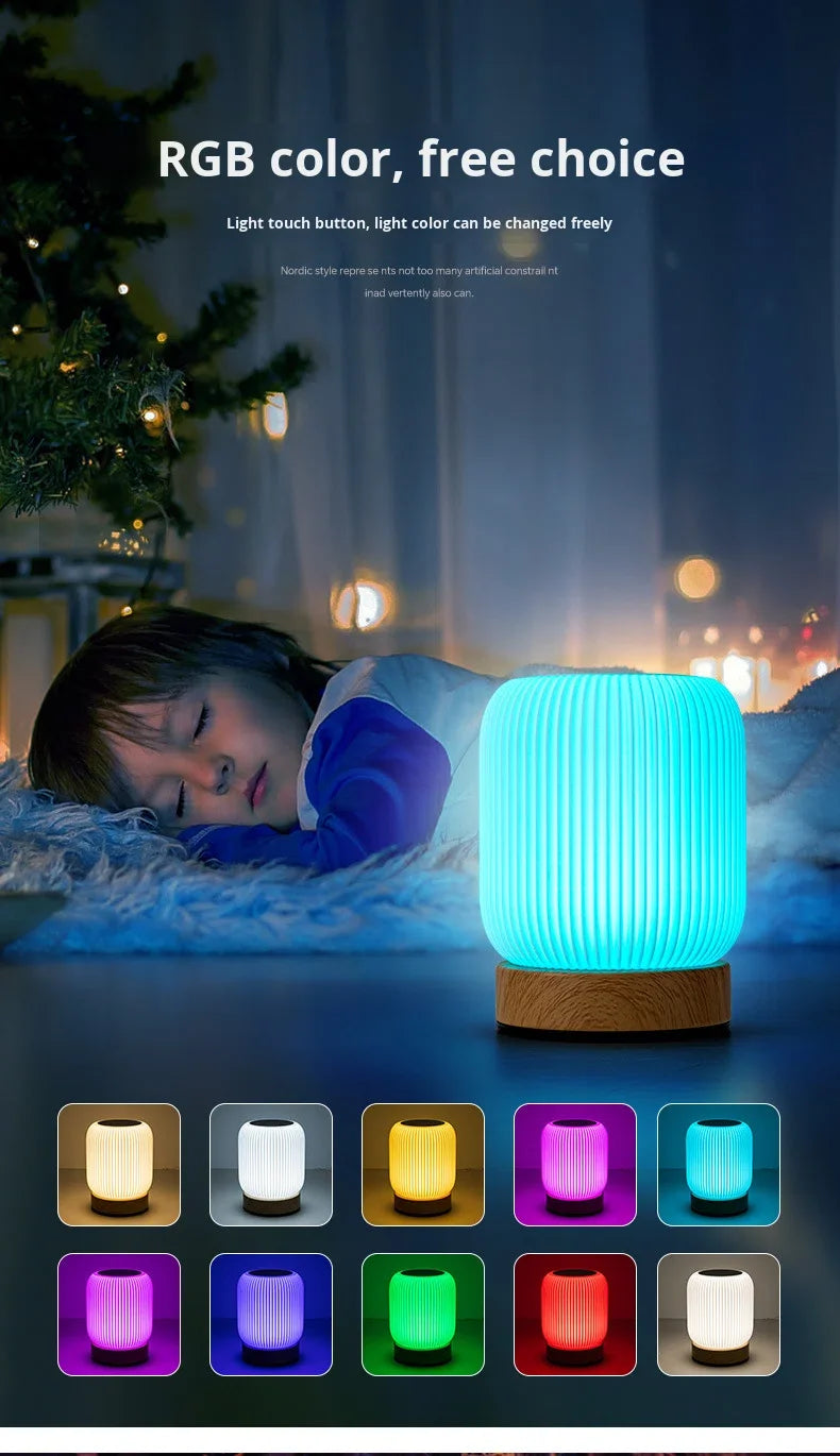 RGB Dokunmatik Atmosfer Lambası – Uzaktan Kumanda, 16+ Renk